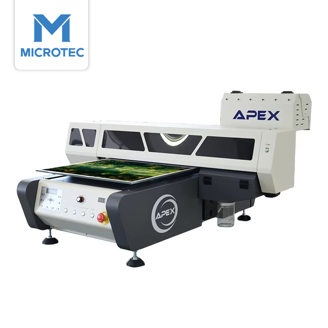 Microtec APEX A2 A3 Acrylic Flatbed Uv Printer 6090 High Gloss Good Sale
