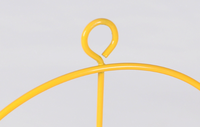 Support en fer forgé en spirale pour spirales anti-moustiques, résistant à la chaleur, porte-encens répulsif, couleur jaune, style nordique, accessoire de décoration intérieure
