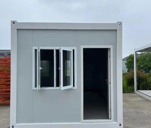 Casa contenitore in acciaio prefabbricata traspirante garanzia di 5 anni HUAHUI marca per <span class=keywords><strong>dormire</strong></span> all'aperto Hotel ufficio capsula Villa <span class=keywords><strong>negozio</strong></span> - Product Image 1