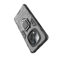 Coque Antichute Renforcée pour Redmi Note 14 Pro 13 12 11 10, Matériau PC Antichoc avec Bague Support, Accessoire Téléphone Portable