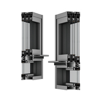 Fenêtres coulissantes en alliage d'aluminium DEEZON série 120, insonorisées, certifiées Energy Star, double vitrage en verre trempé, modernes et personnalisées