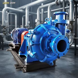 Corrosion-Resistant Horizontal Industrial Slurry Pump High Flow for Mine Extraction River Sediment Handling, Bulk Order Accepted - Product Image 1