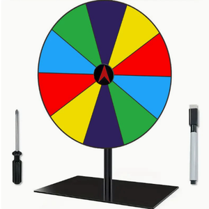 Grande Roue <span class=keywords><strong>de</strong></span> la Fortune <span class=keywords><strong>de</strong></span> Table pour Jeu <span class=keywords><strong>de</strong></span> Tirage au Sort, Fête, <span class=keywords><strong>Carnaval</strong></span>, Loterie, Amusante pour les Gagnants, Ramadan - Product Image 5