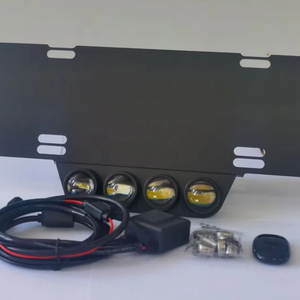 Phổ Mini Led Đèn Pha cho xe sửa đổi tấm giấy phép Khung đèn cho dễ dàng cài đặt công việc & lái xe ánh sáng tại chỗ - Product Image 1