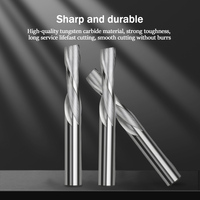 Mocn — embouts de toupie en carbure, à deux cannelures, routeur pour le bois et le MDF, outils de coupe pour le bois et le contreplaqué, 2F