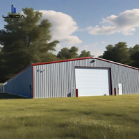 Structure en acier préfabriquée pour atelier et entrepôt, galvanisée, personnalisable, commande en gros économique