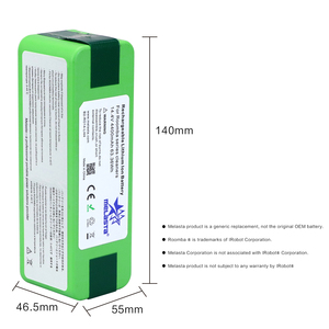 Batterie de remplacement <span class=keywords><strong>Irobot</strong></span> 14.4v 4400mah Batterie au lithium compatible avec <span class=keywords><strong>Irobot</strong></span> Roomba 500 600 700 800 900 Series - Product Image 4