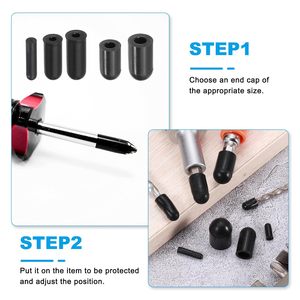 Tappi <span class=keywords><strong>in</strong></span> Silicone, Protezioni Elastiche <span class=keywords><strong>in</strong></span> <span class=keywords><strong>Gomma</strong></span> per Filettature, Coperture Morbide e Flessibili per Viti e Bulloni, per Tubi Metallici e Aste - Product Image 2