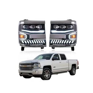 Silverado LED <b>projector</b> headlights for 2016-2018 Chevrolet Silverado 1500 models. - Product Image 3