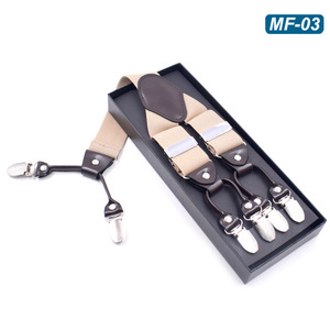 <span class=keywords><strong>Tirantes</strong></span> Elásticos <span class=keywords><strong>de</strong></span> Poliéster para <span class=keywords><strong>Hombre</strong></span>, Tipo Y, con Tres Clips, Color Sólido, Personalizados al por Mayor - Product Image 6