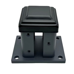 Nhôm Cơ sở hàng rào bài cơ sở <span class=keywords><strong>4x4</strong></span> chân đế cho WPC hàng rào - Product Image 1