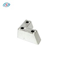 Jiashida Kunststoff-Sofabein Champagner Breite Basis Stabile Unterstützung für Ecksofa OEM