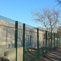 Haute sécurité 358 clôture Anti-escalade rigide maille dense faible entretien extérieur PVC cadre métallique pression Nature treillis panneaux de clôture
