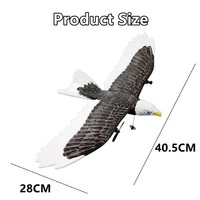 Jouets en mousse transfrontaliers FX651 Avion RC à aile fixe Aigle à tête blanche Planeur Aigle, Jouets et cadeaux très demandés pour enfants