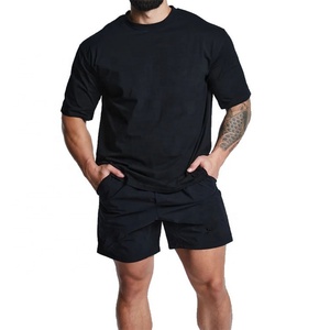 Camisetas de Hombre al por Mayor de Fábrica, 100% Algodón, Verano, Lisas, Extra Grandes, Casuales, con Logotipo Personalizado, Camisetas Deportivas para Hombre - Product Image 1