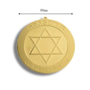 Moneda de Recuerdo de Aleación de Zinc de Color Dorado, Estilo Chino, Diseño Original de Fábrica, Último Modelo - Product Image 5