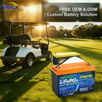 Batterie LiFePO4 à décharge profonde 24V 120AH Grade A, charge rapide, plus de 6000 cycles, BMS intelligent RS485, borne M8, CE RoHS IP67, OEM ODM