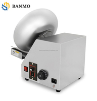 Machine à glacer automatique ronde électrique commerciale à bas prix, machine à enrober les amandes, machine à enrober les cacahuètes, machine à enrober le sucre