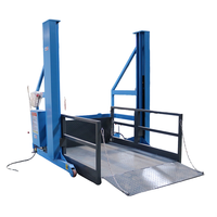Plateforme élévatrice hydraulique portable 2T de haute qualité pour quai de chargement, hauteur de levage 1700 mm, en acier au manganèse élevé pour chargement/déchargement