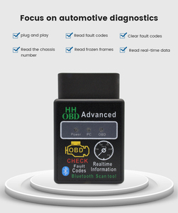 Máy Quét Chẩn Đoán HH OBDII cho xe kiểm tra thiết lập lại ánh sáng động cơ và xóa mã sự cố - Product Image 2
