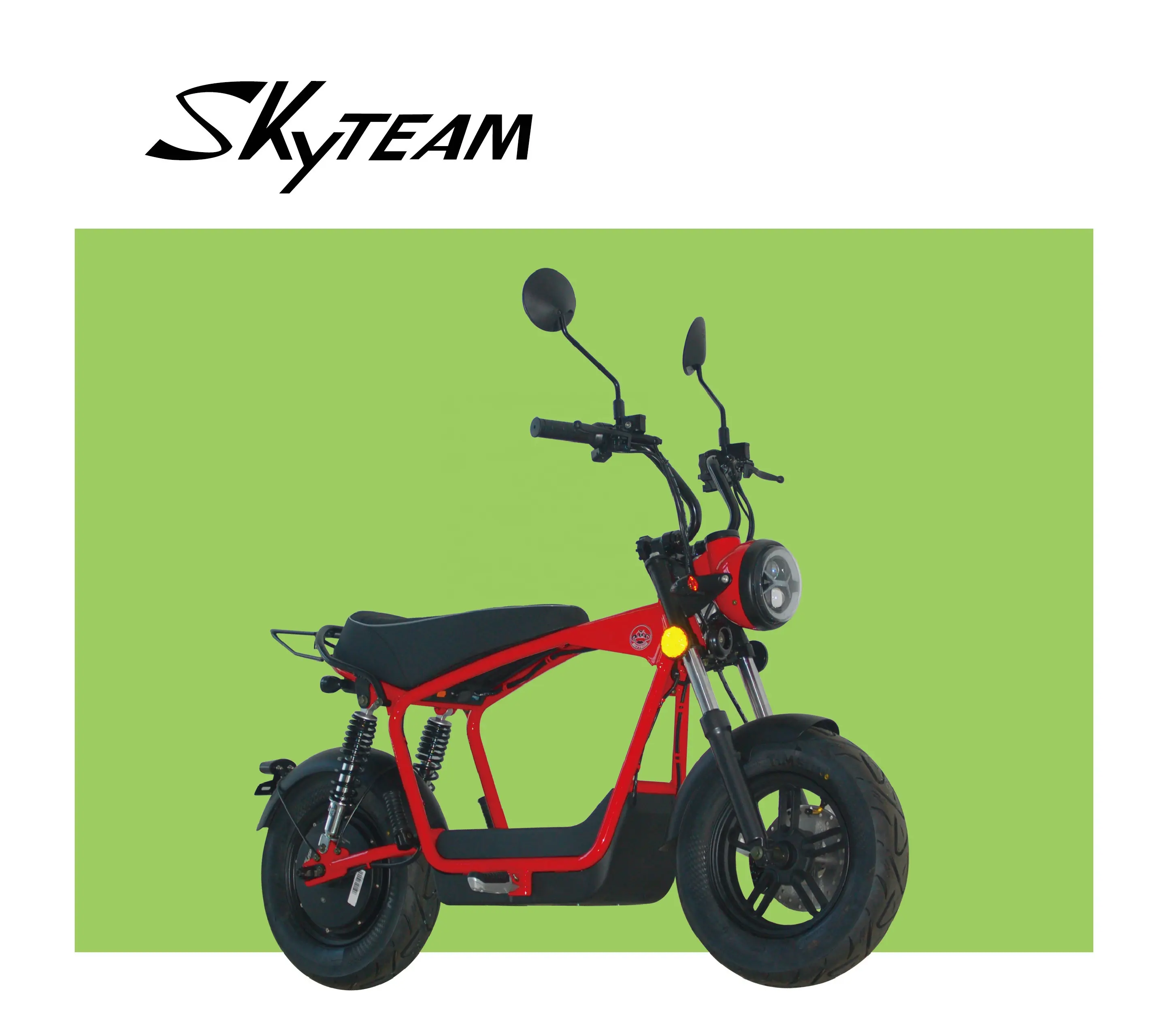 Skyteam Eec E5 Ce 1200W Mini Elektrische Scooter Escooter Urban Electric Bike E Bike Met Verwijderbare Lithium Batterij 45 Km/h 25 Km/h