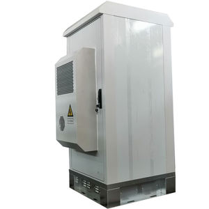 Armoire de télécommunication extérieure 19 pouces, capacité interne 32U, mini abri avec refroidissement AC 1500W - Product Image 3