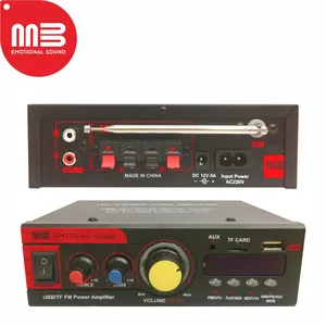 价格合适的高品质hifi立体声12v usb sd fm mp3迷你放大器汽车