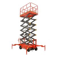 KCCL Table élévatrice à ciseaux pour essieu arrière CE 4-18m 10M 12M 14M 500KG utilisée pour l'entretien et l'installation