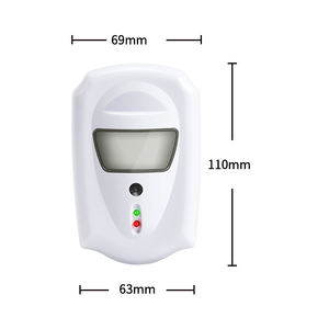 Mini répulsif à souris électromagnétique enfichable pour l'intérieur Veilleuse à LED Faible consommation d'énergie Dissuasion contre les rongeurs Répulsif à rats soniques - Product Image 5