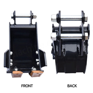 Accesorios para Miniexcavadora, Dientes de Cuchara de Acero Aleado de 200 mm/7.87 Pulgadas, Resistentes al Desgaste, 5 Piezas para Trabajos Agrícolas, Excavación de Zanjas, Dragado, Color Negro 1 - Product Image 6