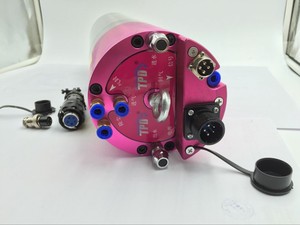 แกนมอเตอร์ 5.5KW 18000rpm 380V ATC มอเตอร์แกนหมุน 120TD18Z5.5A ระบายความร้อนด้วยน้ำพร้อม VFD สำหรับเครื่องแกะสลัก - Product Image 2