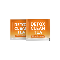 Lifeworth Private Label Citrus Clean Tea Régime de désintoxication aux herbes pour perdre du poids rapidement Détestez les vitamines grasses pour adultes Boîte