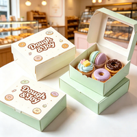 Boîte d'emballage pour œufs et biscuits, personnalisable avec logo, en carton ondulé recyclable, gaufrage, pour boulangerie, pâtisserie, macarons, biscuits