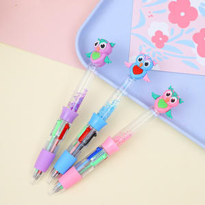 Bolígrafo Popular con Figura de Dibujos Animados de Frutas, Bolígrafo de Punta Redonda con Líquido Brillante, Mini Bolígrafo de 4 Colores, Recuerdos de <span class=keywords><strong>Boda</strong></span>, Artículos Promocionales para Eventos - Product Image 4