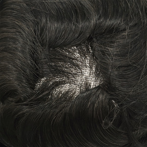 ต่อผมชายแบบเย็บมือ ขายดีข้ามประเทศ <span class=keywords><strong>ผม</strong></span>ปลอมส่งออกจากโรงงานโดยตรง สามารถดัดผมได้ รุ่น H101 - Product Image 4