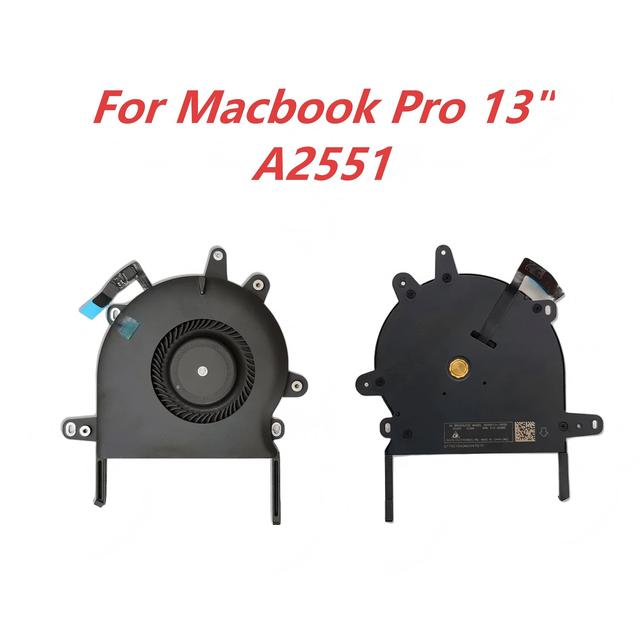 Replacement CPU Cooling Fan for MacBook Pro A2251 25mm 12V 30 CFM 3000 RPM
