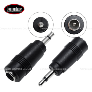 Adaptador de Corriente DC, Conector Macho de 5.5x2.1mm a Hembra de 3.5mm, Cuerpo de PVC, Niquelado de Latón, 12V/DC, Adaptador de Alimentación para Computadora - Product Image 3