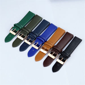 Correa de Reloj de 8mm 10mm-20mm 22mm 24mm para Relojes <span class=keywords><strong>Lola</strong></span> Rose para Mujer, Correa de Cuero Genuino para Reloj Pequeño, Hebilla Dorada Rosa, Verde - Product Image 4