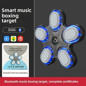 Cross-Border for Kidsren's Boxing Wall Target Home Fitness Light Music Boxing Trainer Target Machine for KidsTraining - Product Image 6