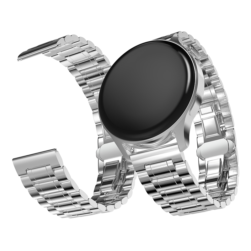 Five Beads CHARM Stainless Steel 22mm Strap Compatible for for for Smart Watch Band Southeast Asia Cross-Border Hot