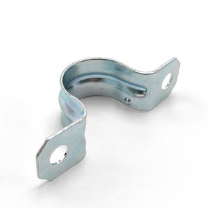 Prix usine 1/2 Collier de fixation pour conduit électrique EMT, Collier de fixation pour conduit <span class=keywords><strong>à</strong></span> 1 ou 2 trous, Collier de fixation en U - Product Image 2