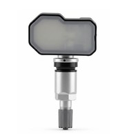 Capteur TPMS LAUNCH TSENSOR-05S avec tige métallique argentée givrée et support en aluminium à angle réglable