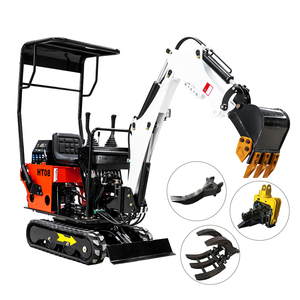 800kg Bagger Mini bagger 0.8TON Mikro bagger aus China mit CE/ISO-Zertifizierung - Product Image 1