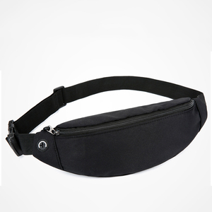 Vente en gros de sac banane en polyester avec logo personnalisé sac à bandoulière sac de taille multifonctionnel pour la course à pied en plein air cadeau publicitaire promotionnel - Product Image 1
