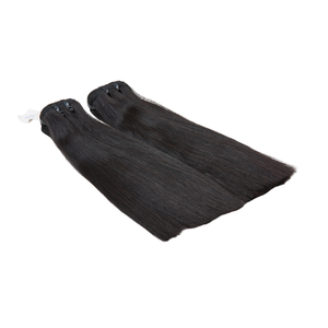 Super Double Drawn 10A Silky Bone Straight Vietnam Remy <b>Hair</b> Bundles Closure <b>Hair</b> Weaving <b>Extensions</b> - Product Image 1