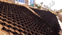Geocelda de HDPE de 150-445 mm / Rejilla de Grava en Forma de Panal para Caminos de Entrada