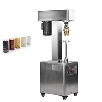 Machine manuelle de scellage de bouchons de bouteilles de vin pour fermer les bouteilles en verre avec un bouchon en aluminium