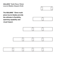 Volets solaires extérieurs durables en aluminium de forme ovale avec lames profilées