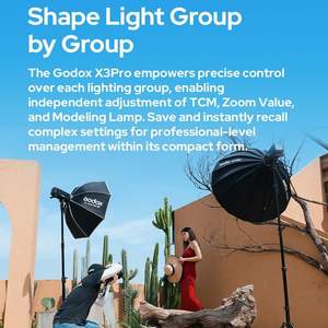 Déclencheur sans fil Godox X3Pro C/N/S Flash haute vitesse TTL Synchronisation automatique Écran tactile <span class=keywords><strong>OLED</strong></span> haute définition pour Nikon Canon - Product Image 4