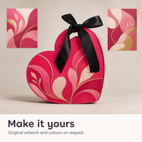 Sac à main en feutre non tissé en forme de cœur, écologique, avec logo personnalisé OEM ODM, nœud papillon mignon, 7 pouces, cadeau de la Saint-Valentin, emballage cadeau